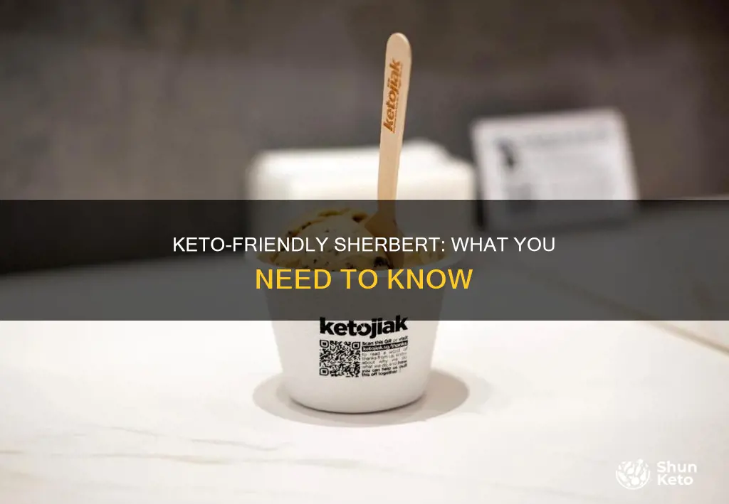can you eat sherbert on keto