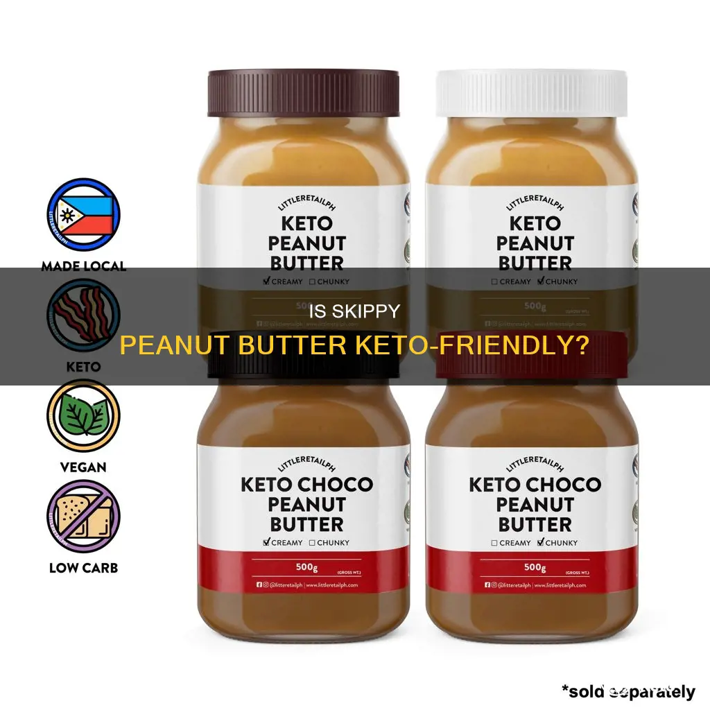 can you eat skippy peanut butter on keto