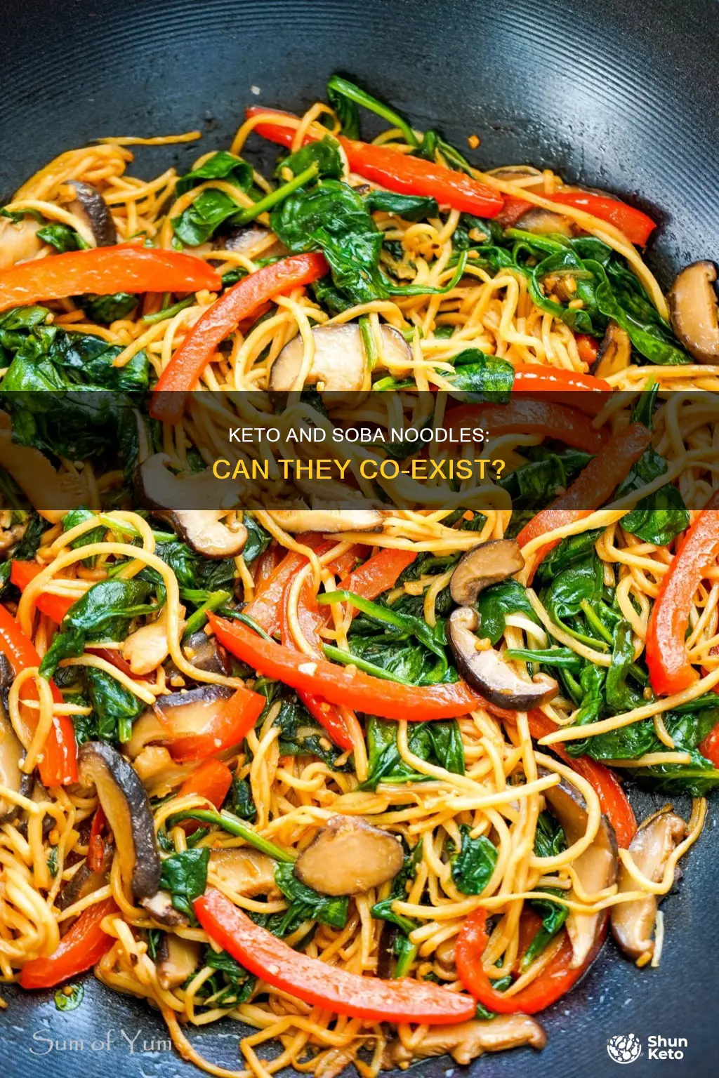 can you eat soba noodles on a keto diet