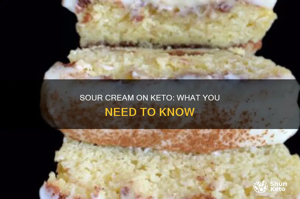 can you eat sour cream on keto