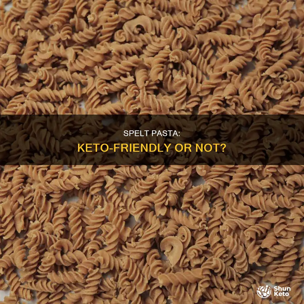 can you eat spelt pasta on keto diet