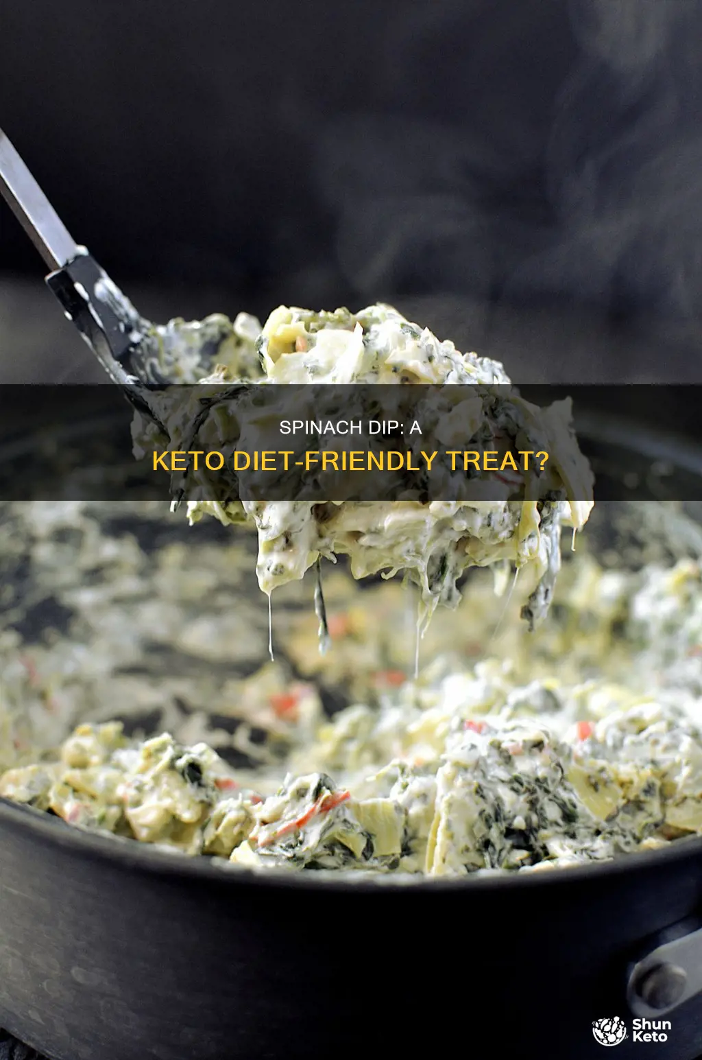 can you eat spinach dip on a keto diet