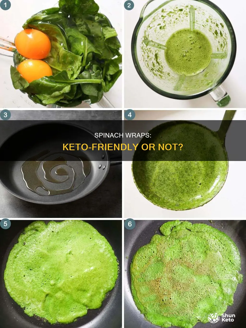 can you eat spinach wrap on keto