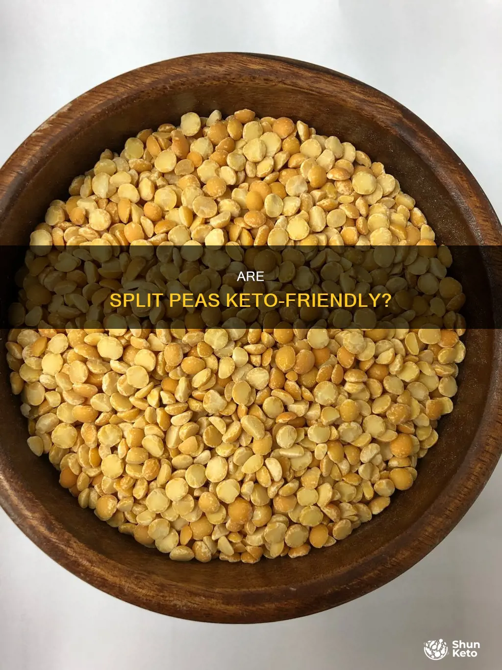 can you eat split peas on keto diet
