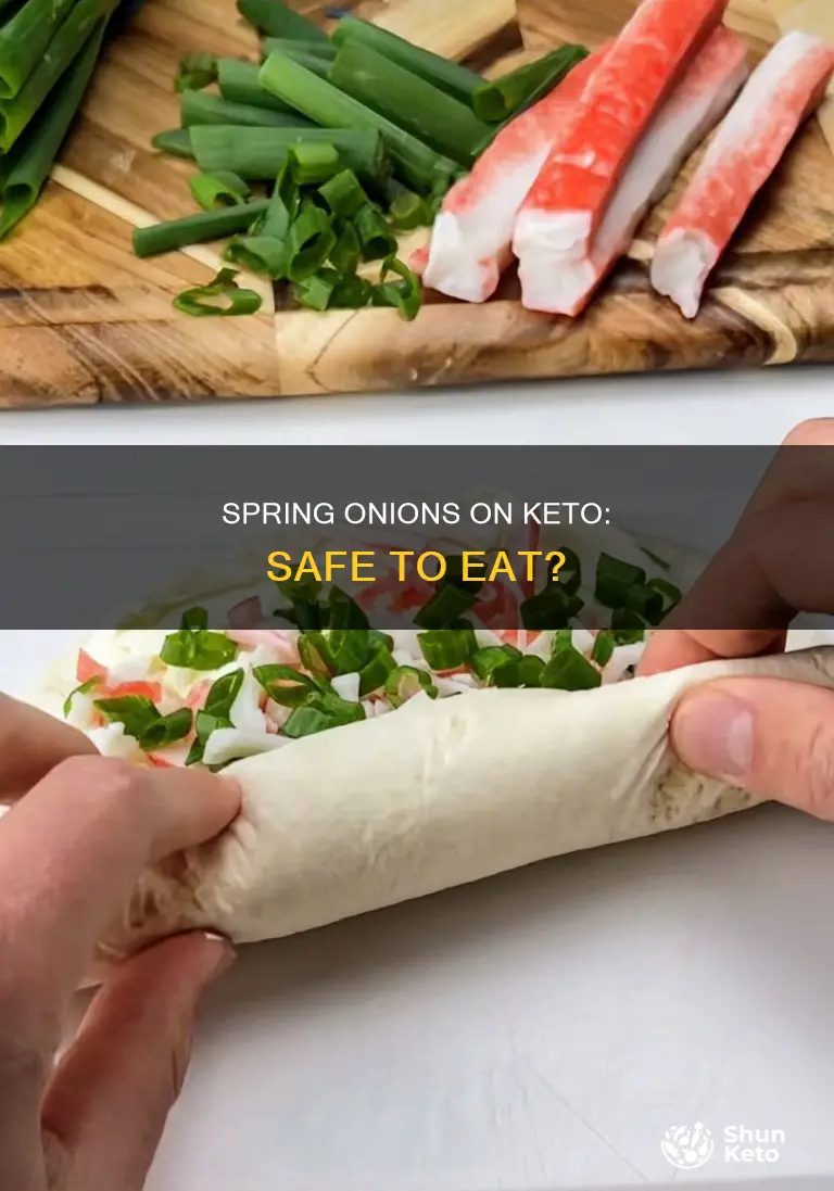 can you eat spring onions on keto