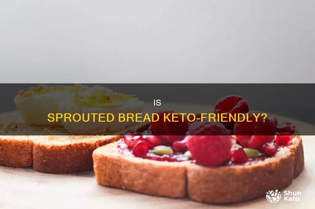 can you eat sprouted bread on keto