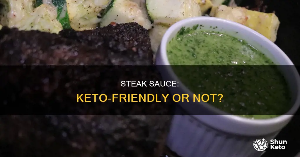 can you eat steak sauce on keto