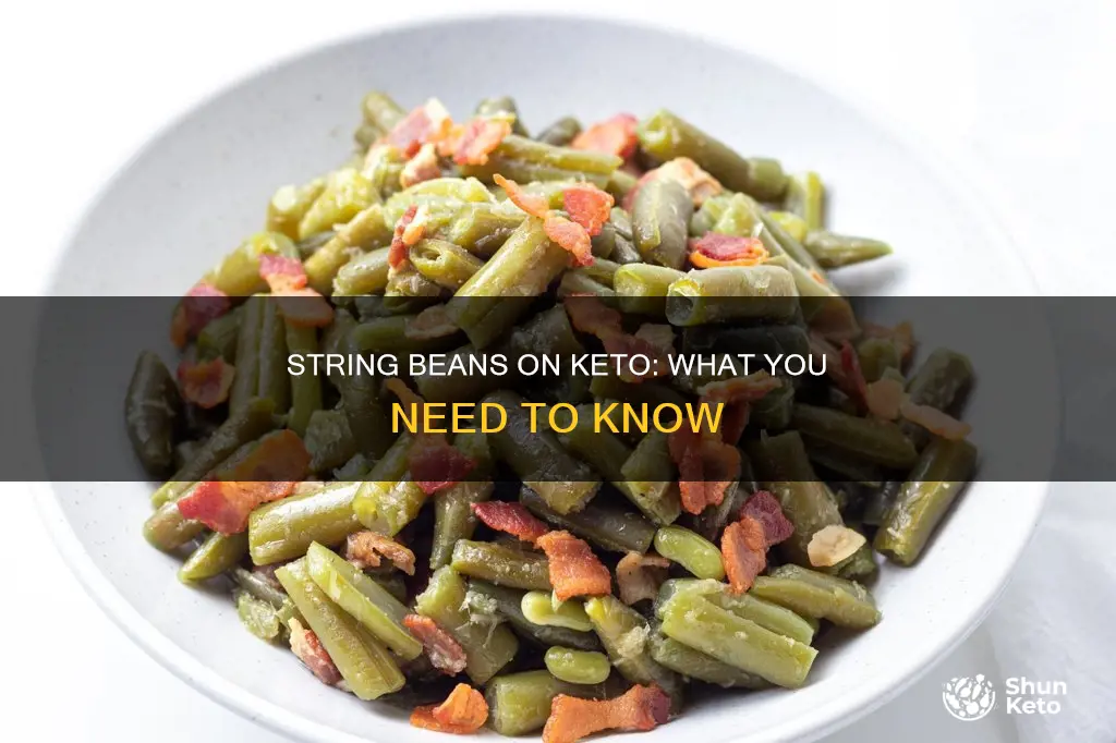can you eat string beans on keto