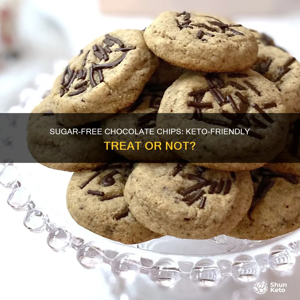 can you eat sugar free chocolate chips on keto