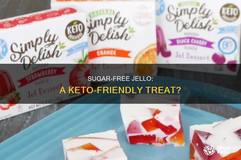 can you eat sugar free jello on keto