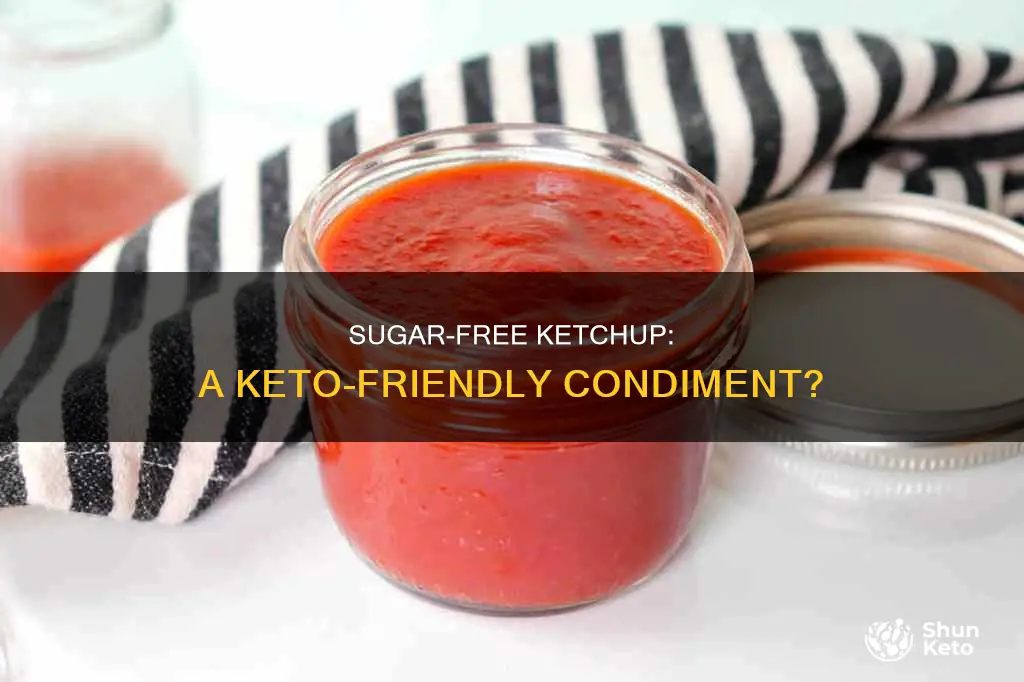 can you eat sugar free ketchup on keto
