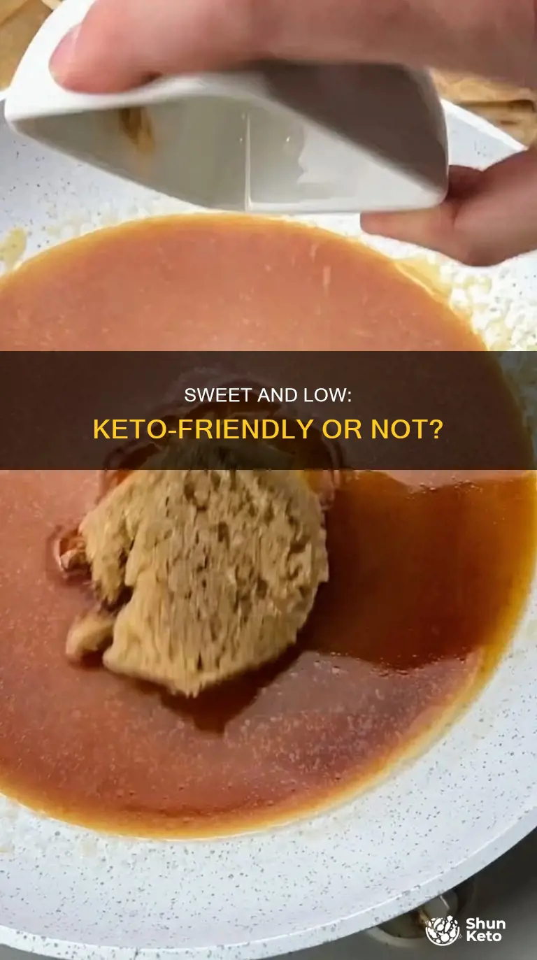 can you eat sweet and low on a keto diet