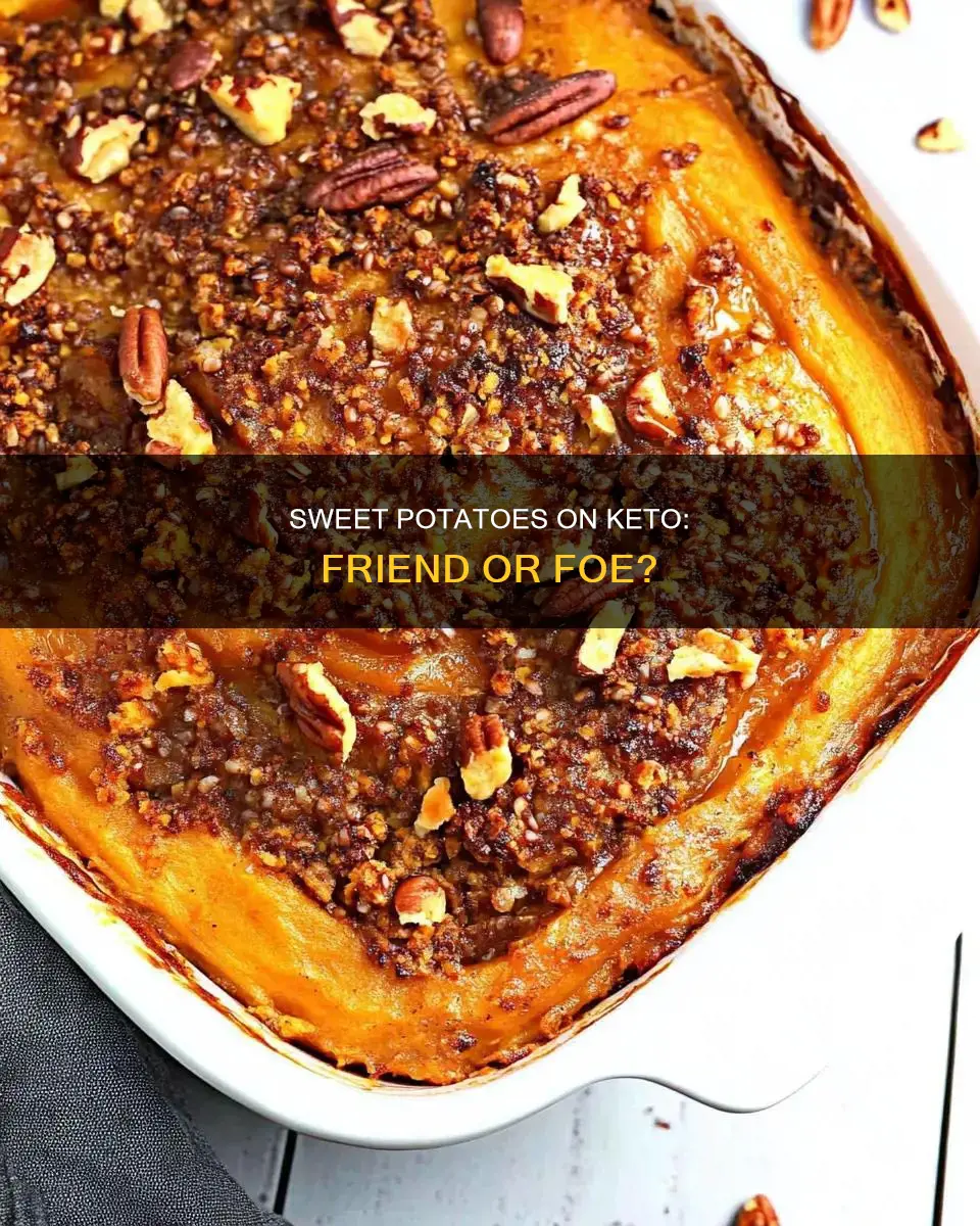 can you eat sweet potaties on keto