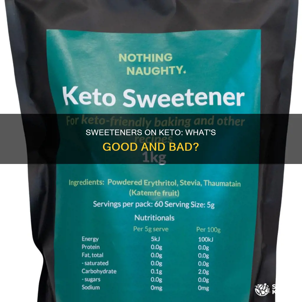 can you eat sweetener on keto