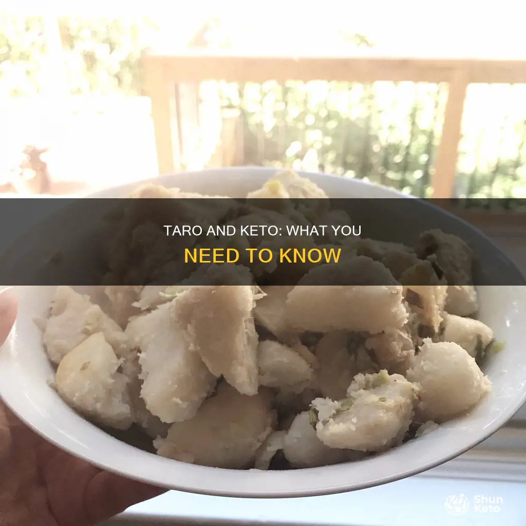 can you eat taro on keto
