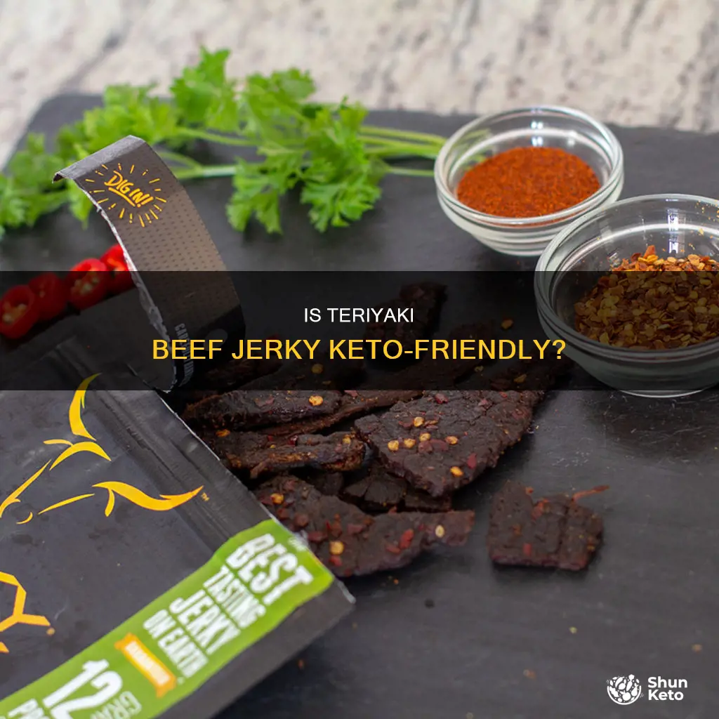can you eat teriyaki beef jerky on keto