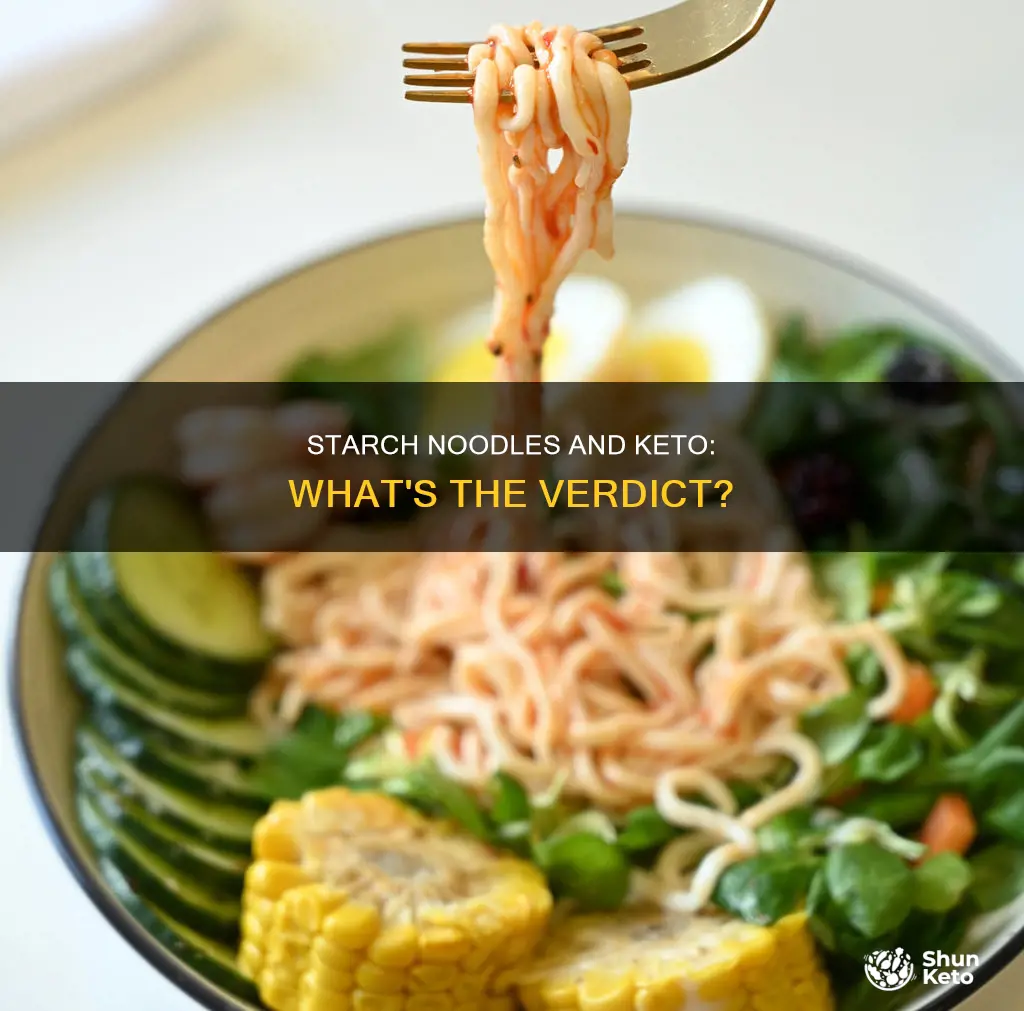can you eat the cornstarch noodles on keto