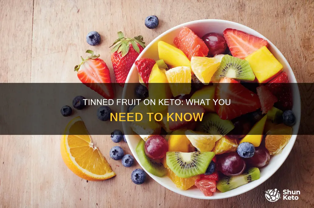 can you eat tinned fruit on keto diet
