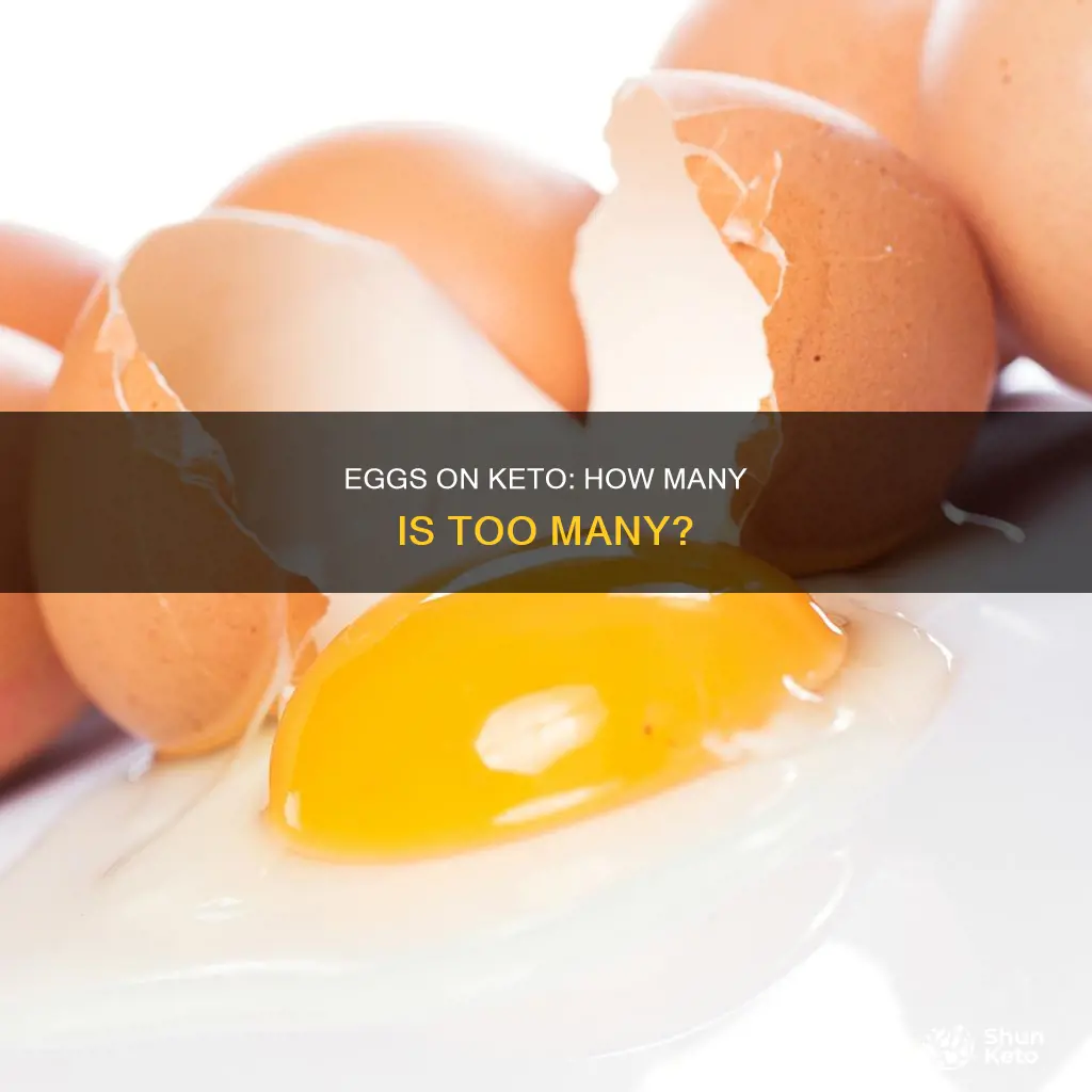 can you eat to many eggs on keto