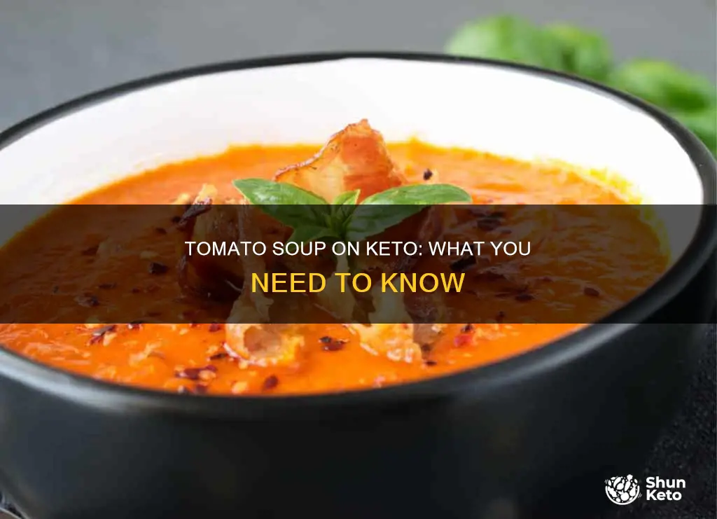 can you eat tomato soup on a keto diet