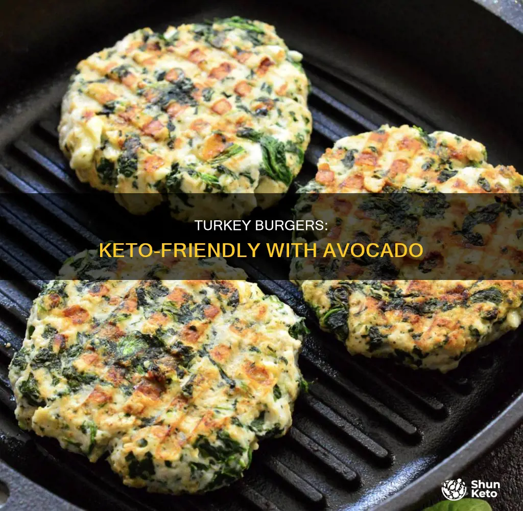 can you eat turkey burger on keto with avocado