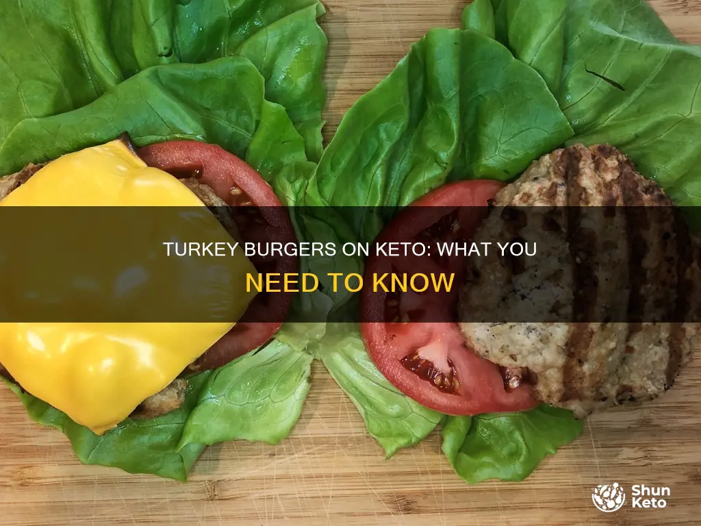 can you eat turkey burgers on keto