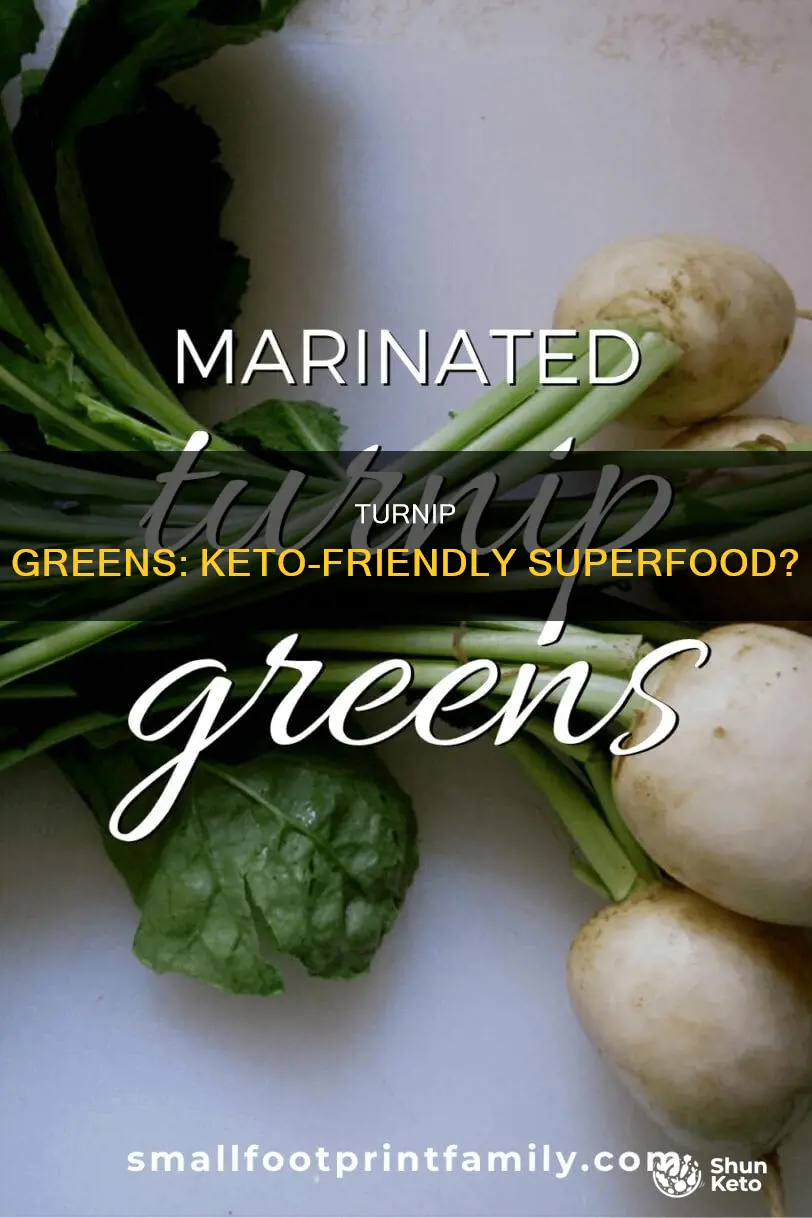 can you eat turnip greens on keto