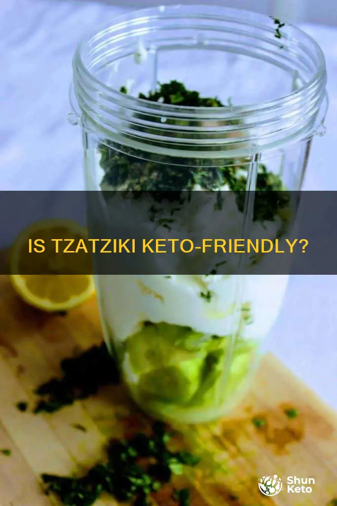 can you eat tzatziki on keto