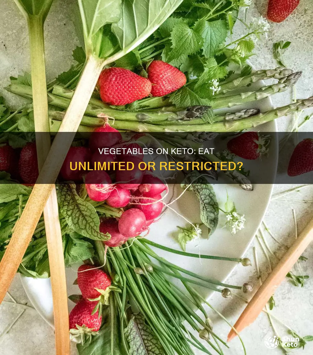 can you eat unlimited vegetables on keto
