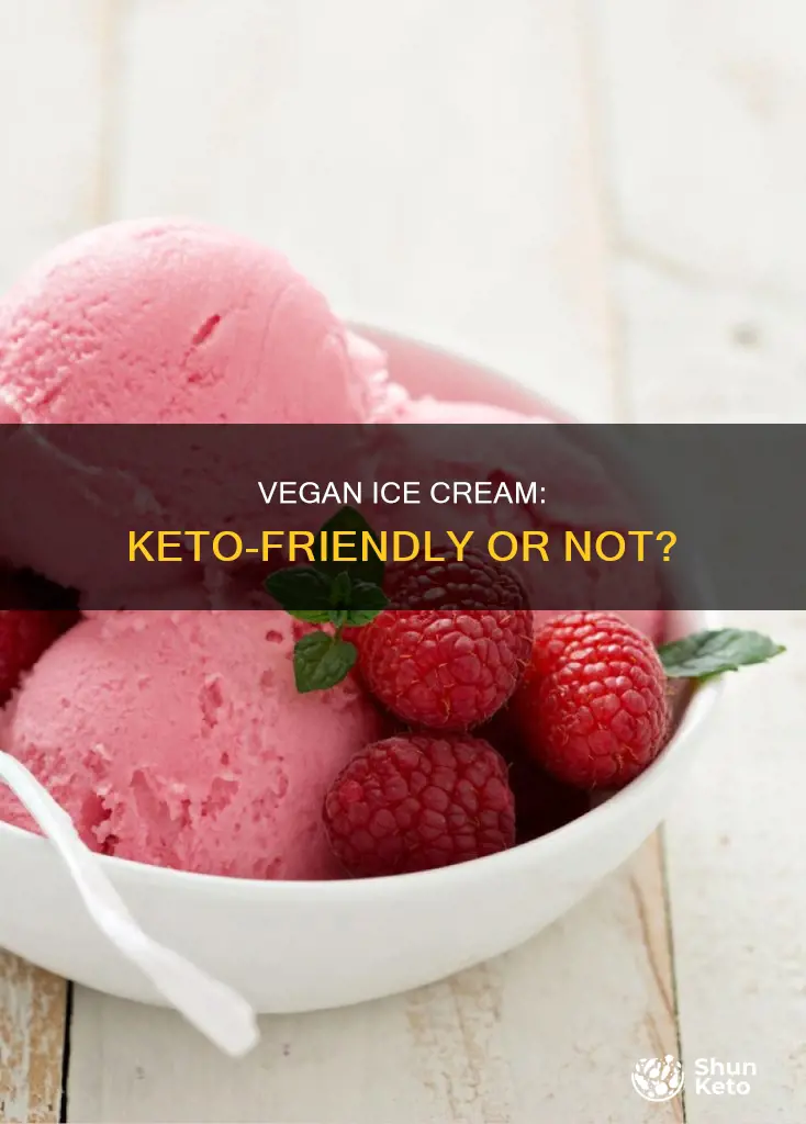 can you eat vegan ice cream on keto