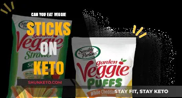 Veggie Sticks on Keto: What's Allowed?