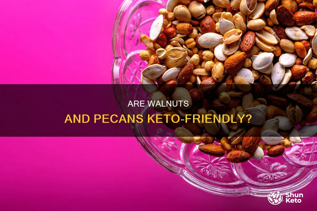 can you eat walnuts and pecans on keto diet