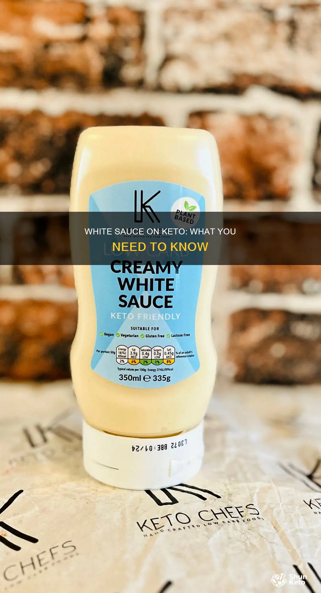 can you eat white sauce on keto