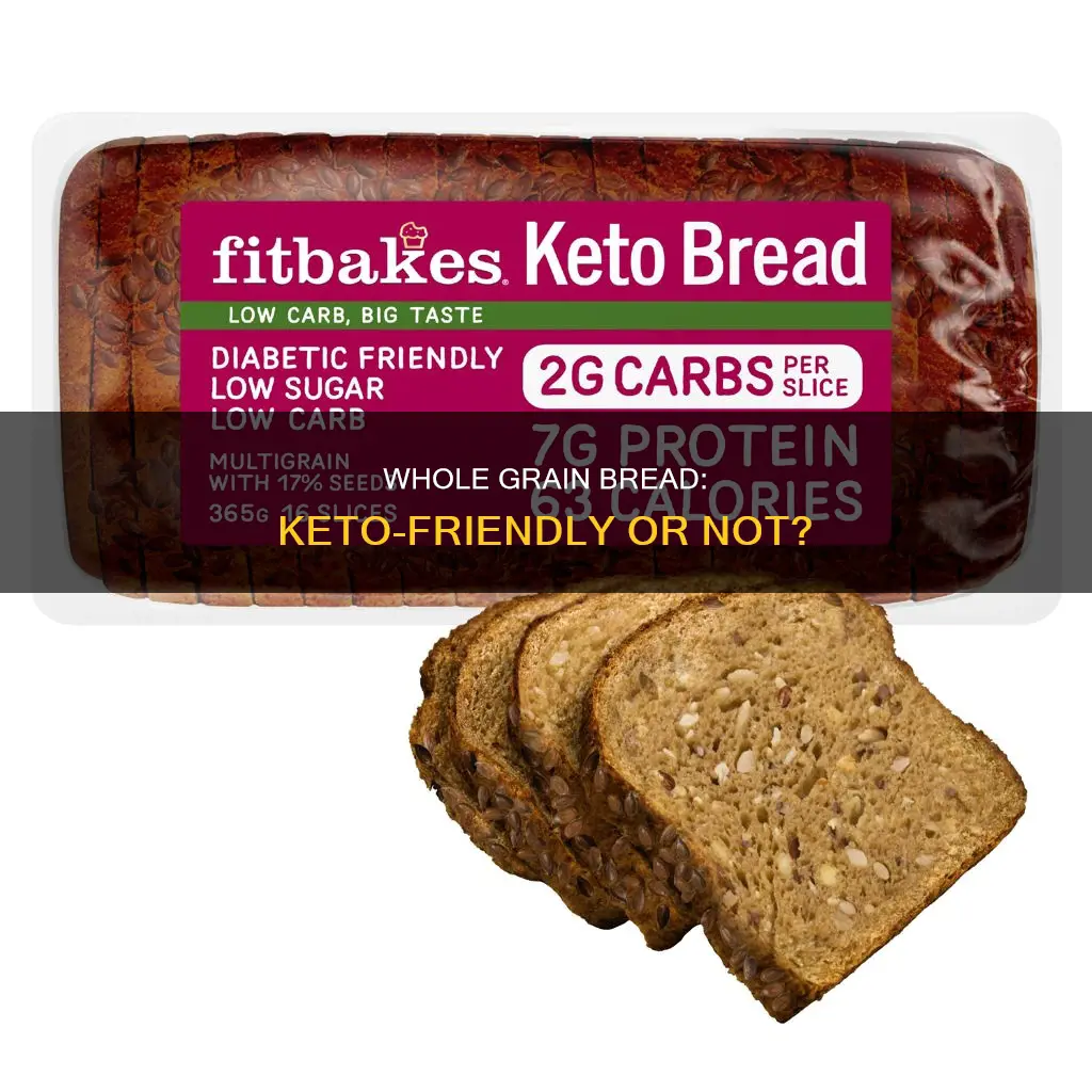 can you eat whole grain bread on keto