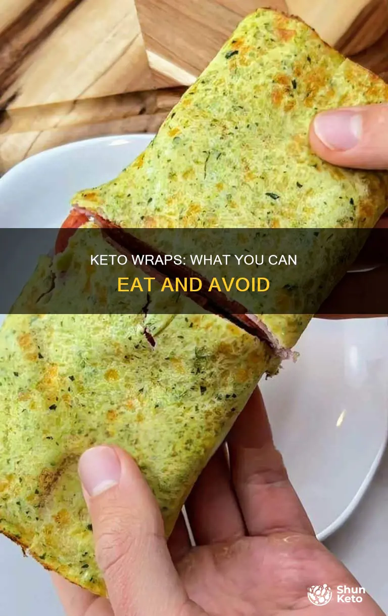 can you eat wraps on a keto diet