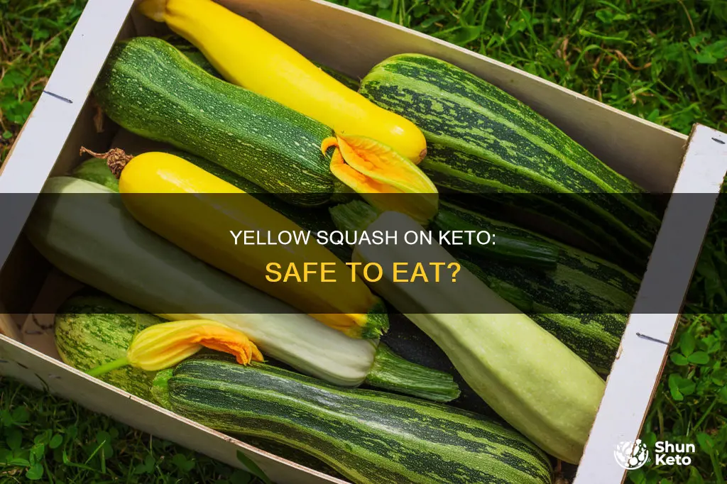 can you eat yellow squash on keto