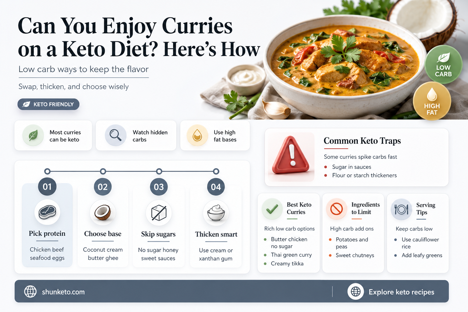 are curries keto