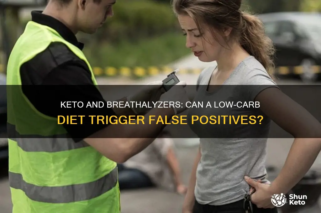 can you fail a breathalyzer on keto