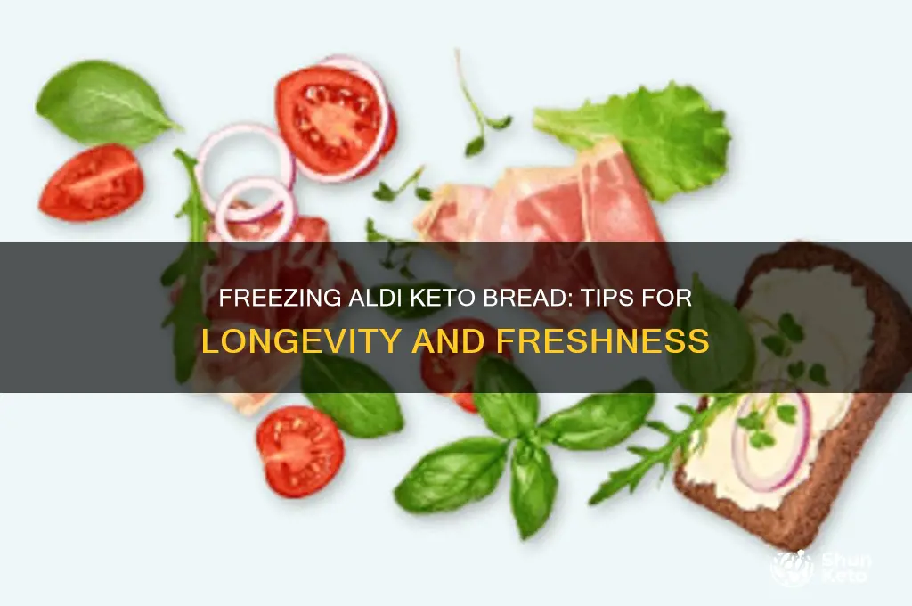 can you freeze aldi keto bread