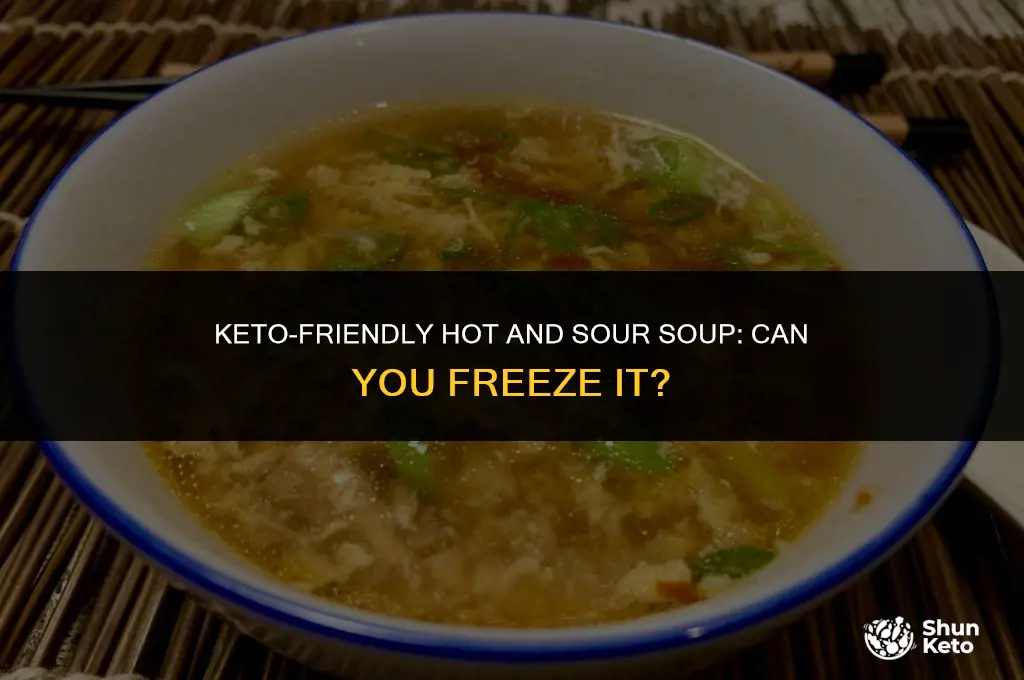 can you freeze hot and sour soup keto friendly