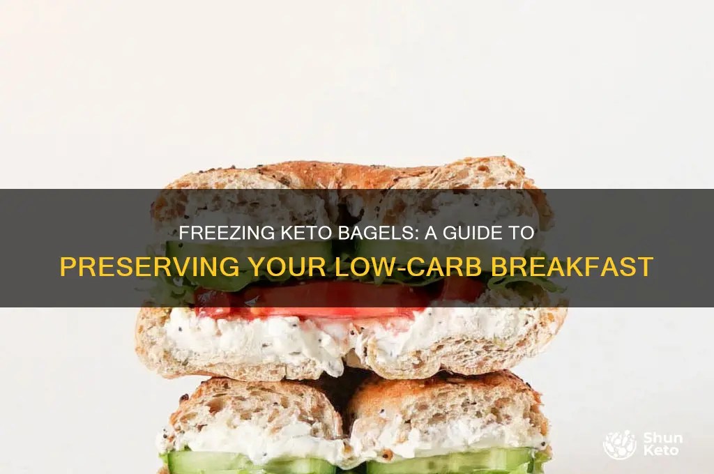 can you freeze keto bagels