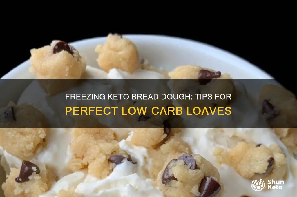 can you freeze keto bread dough