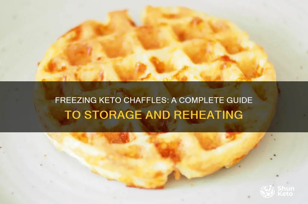 can you freeze keto chaffles
