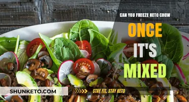 Can You Freeze Keto Chow After Mixing? A Complete Guide