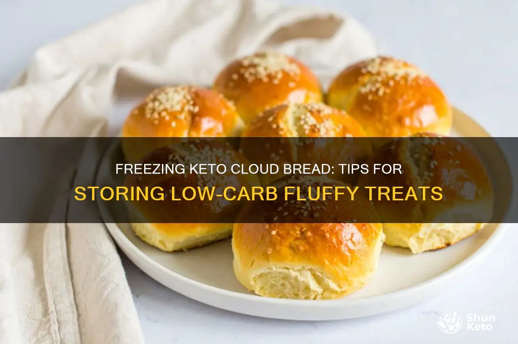 can you freeze keto cloud bread