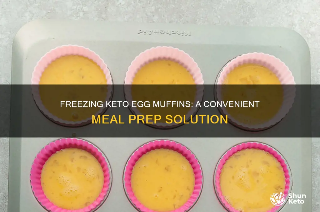 can you freeze keto egg muffins