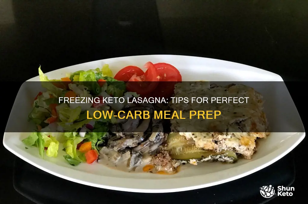 can you freeze keto lasagna