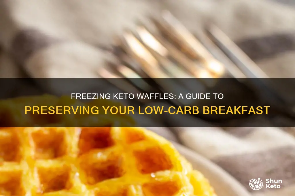 can you freeze keto waffles