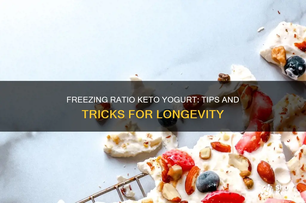 can you freeze ratio keto yogurt