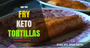 Frying Keto Tortillas: A Crispy, Low-Carb Snack Solution